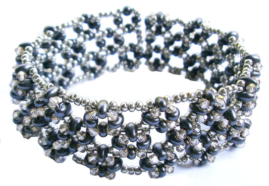 Victorian Twin Bracelet Pattern - PDF