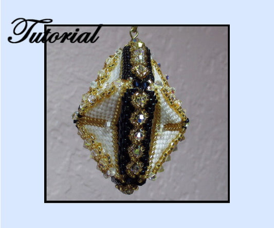 Midnight Star Christmas Ornament Pattern - PDF