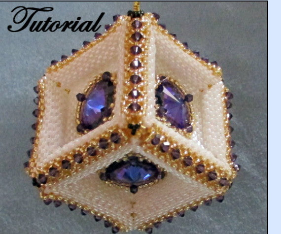Shadow Box Cube Ornament Pattern - PDF
