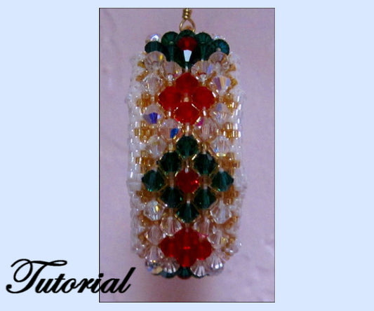 The Large Crystal Wheel Ornament Pattern - PDF