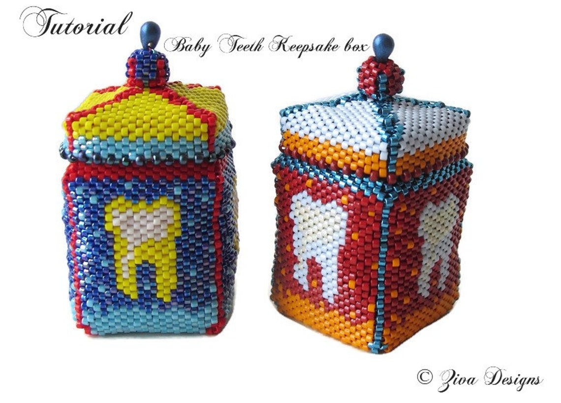 Baby Teeth Box Pattern - PDF