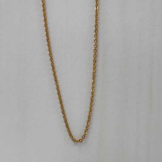 Gold Chain Necklace - 30"