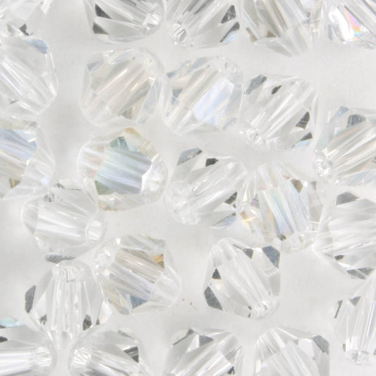 6mm Bicone Crystal - 24 beads