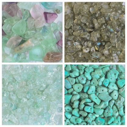 Semi Precious Chip Beads