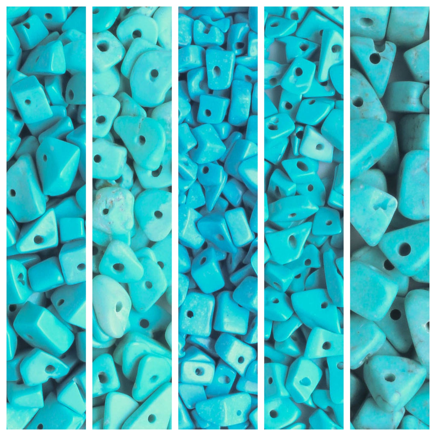Semi Precious Chip Beads