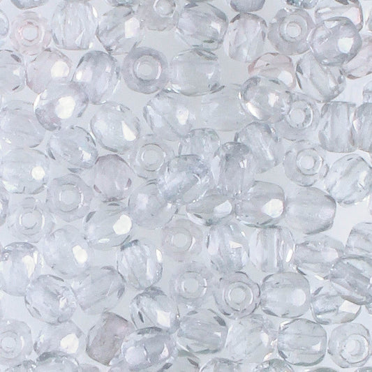3mm Round Fire Polish Light Sapphire