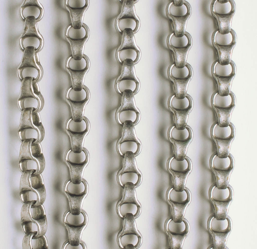 Antique Silver Chain - foot