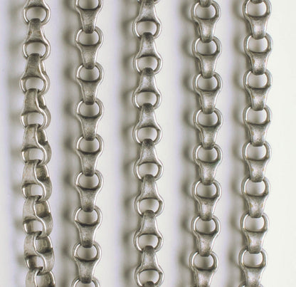 Antique Silver Chain - foot