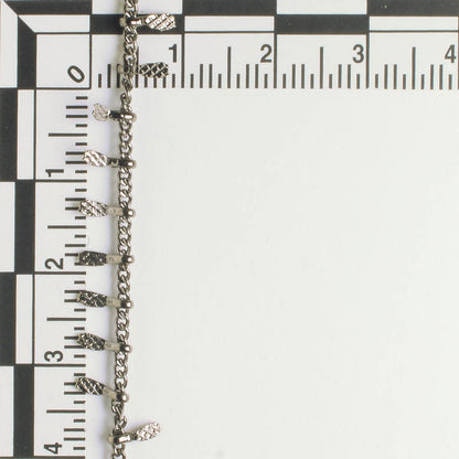 Antique SIlver Chain - foot