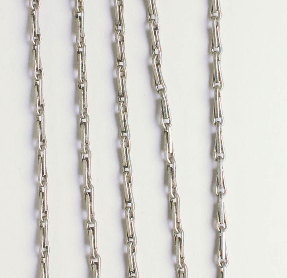 Antique Silver Chain - foot