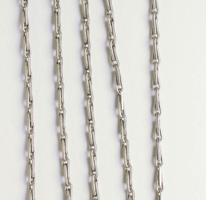 Antique Silver Chain - foot