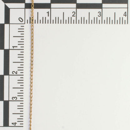 Antique Gold Chain - foot