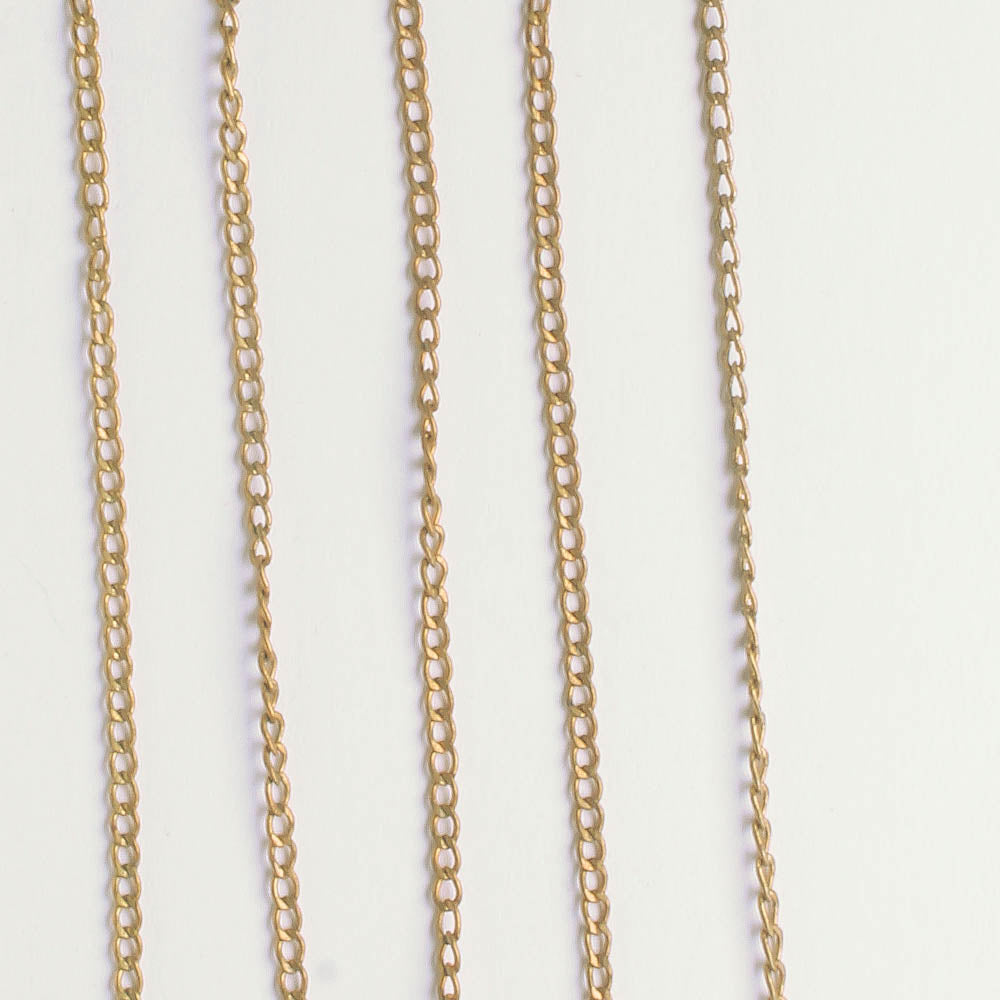 Antique Gold Chain - foot
