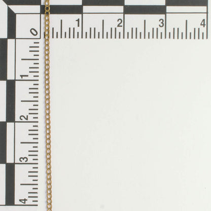 Antique Gold Chain - foot