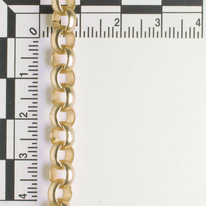 Matte Gold Chain - foot