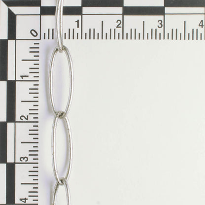 Antique Silver Chain - foot