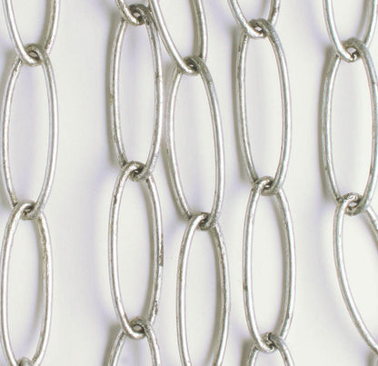 Antique Silver Chain - foot