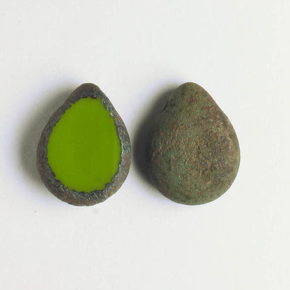 Polished Drop Olive Picasso