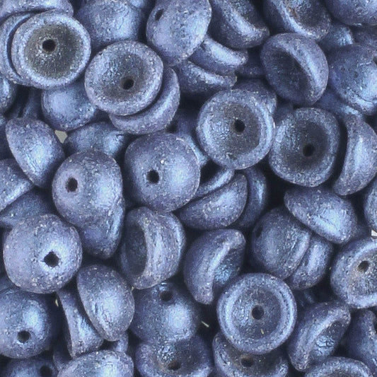 Teacup Metallic Suede Blue - 10 grams