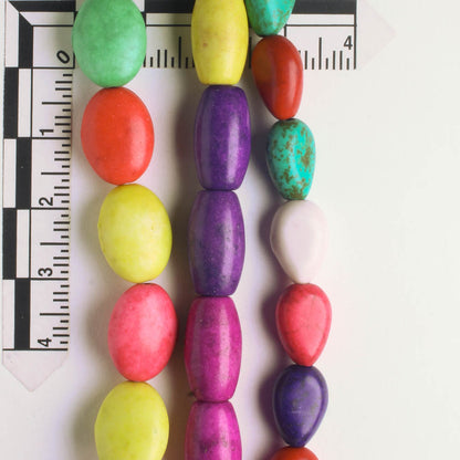 Dyed Howlite Beads