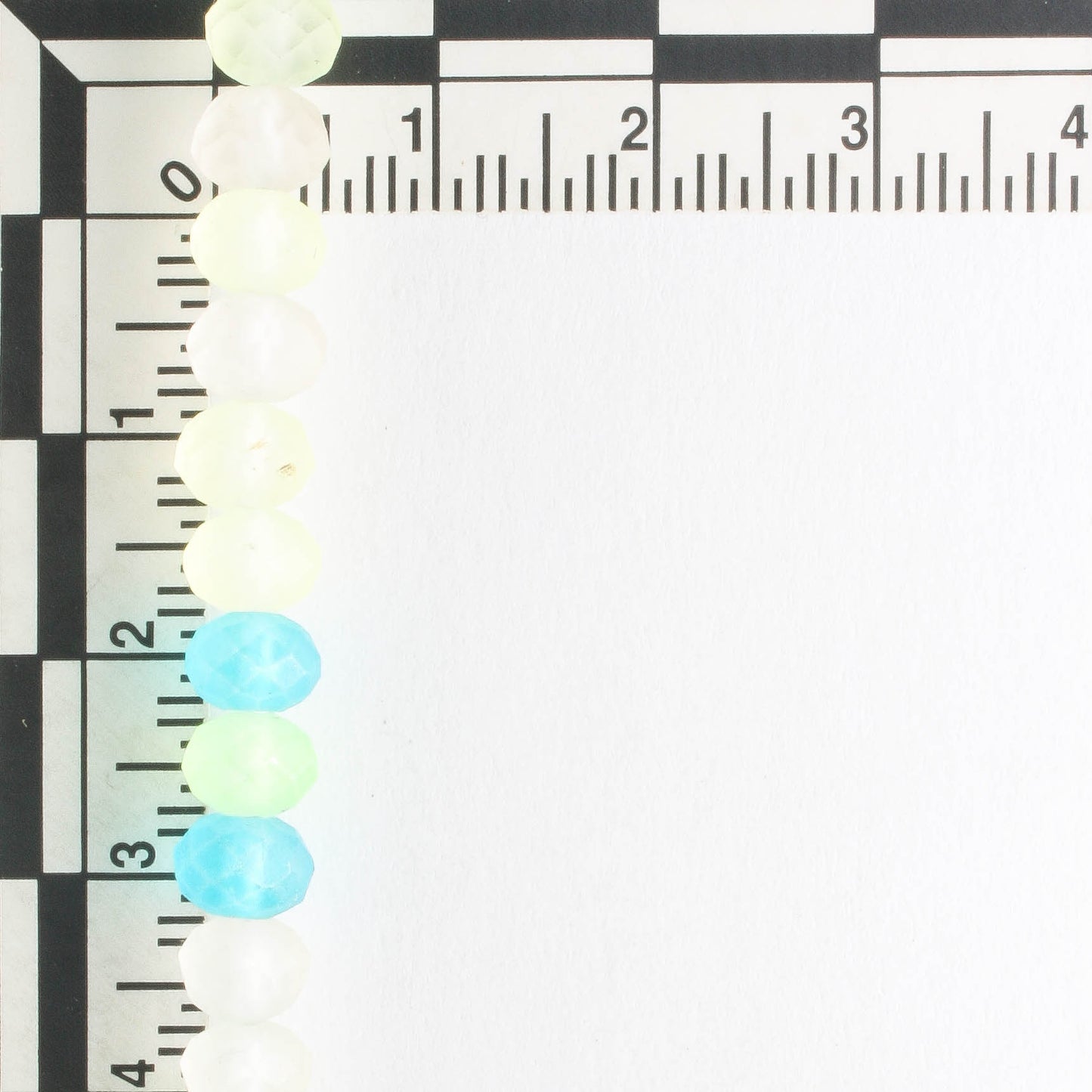 Chinese Crystal Rondelles - 8" strand