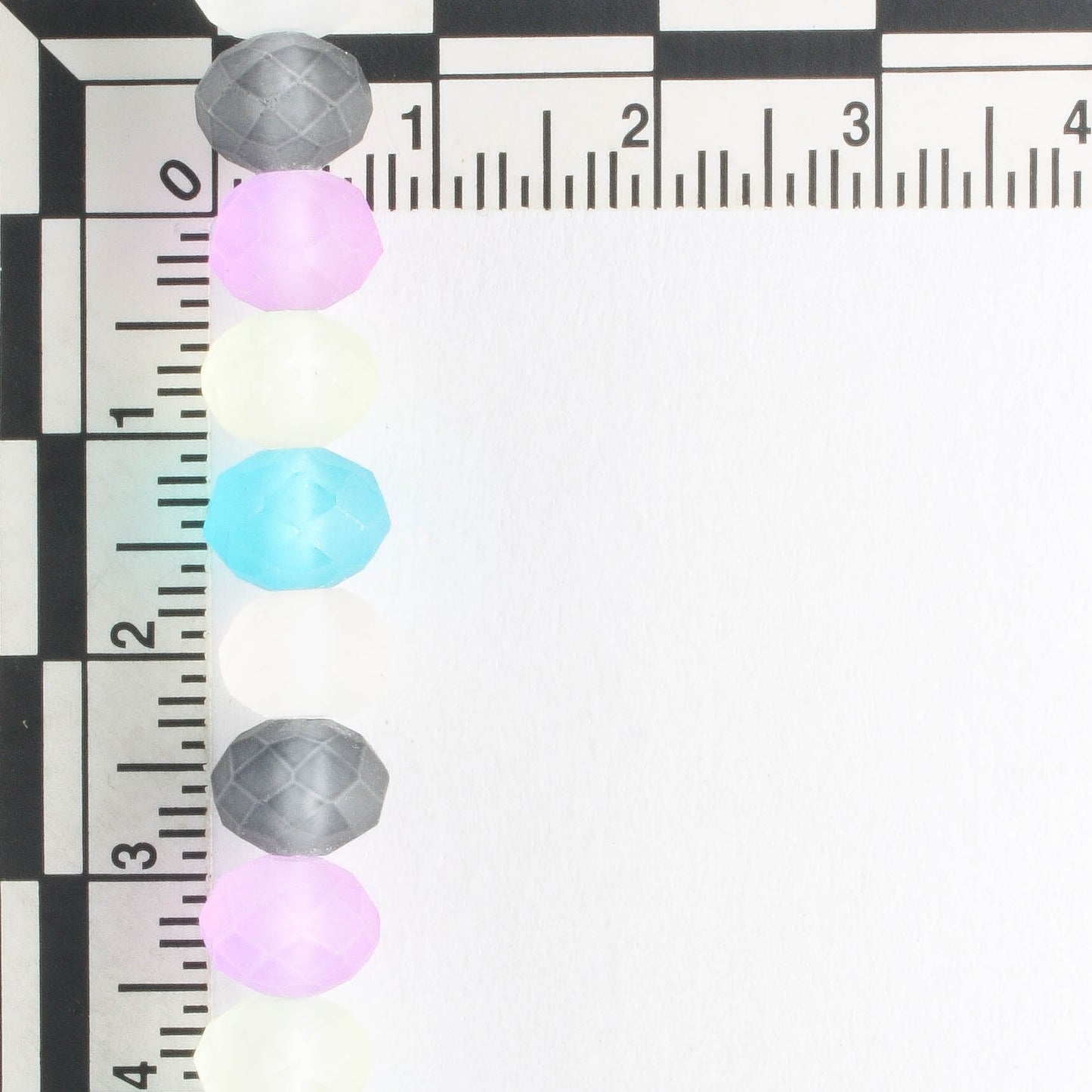 Chinese Crystal Rondelles - 8" strand