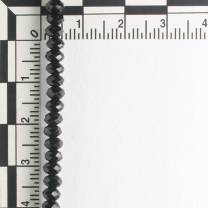 Chinese Crystal Rondelles - 8" strand