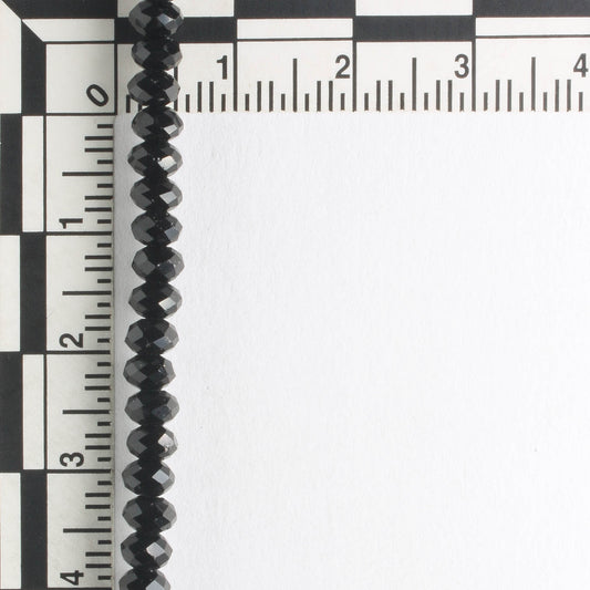 Chinese Crystal Rondelles - 8" strand