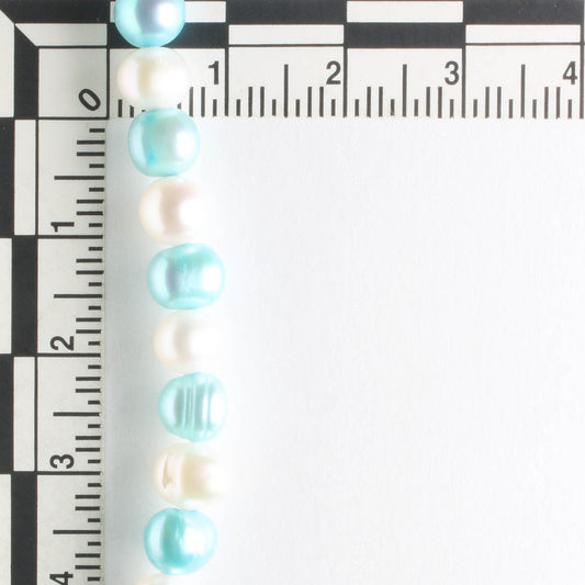 Freshwater Pearls - Dyed - 8" strand