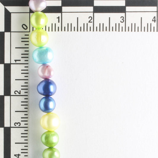 Freshwater Pearls - Dyed - 8" strand