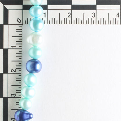 Freshwater Pearls - Dyed - 8" strand