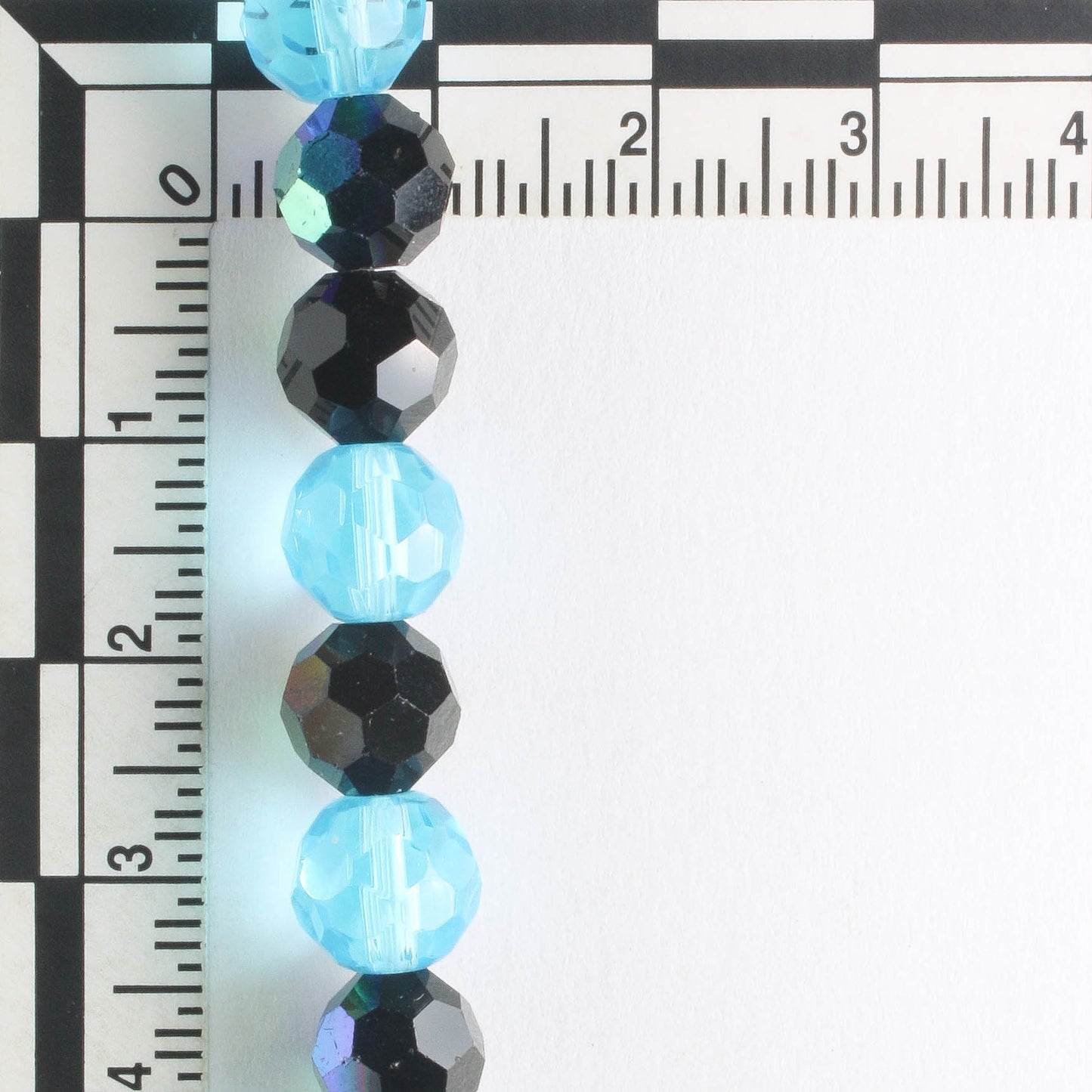 Chinese Crystal Rounds - 8" strand
