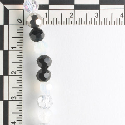 Chinese Crystal Rounds - 8" strand