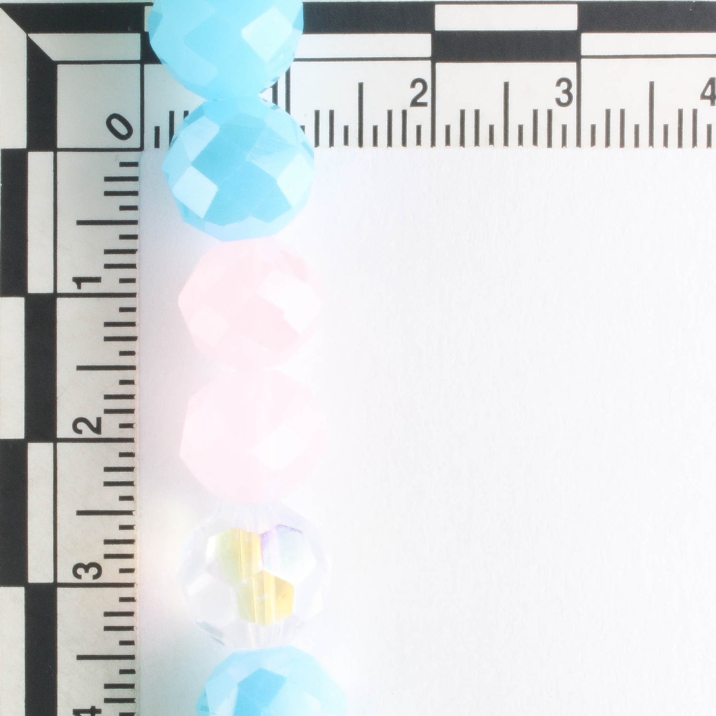 Chinese Crystal Rounds - 8" strand