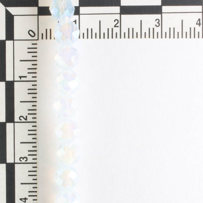 Chinese Crystal Rounds - 8" strand