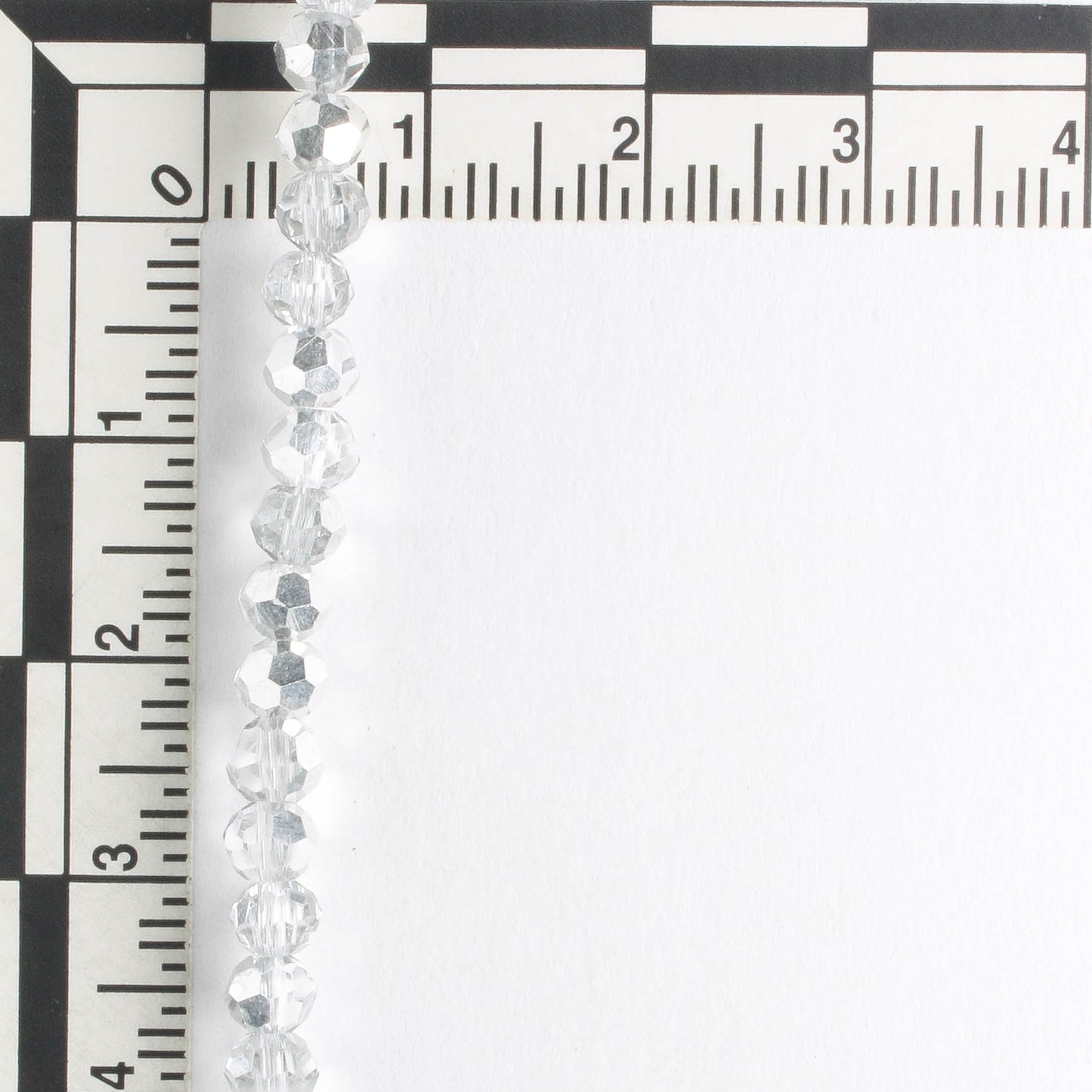 Chinese Crystal Rounds - 8" strand