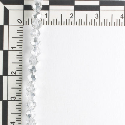 Chinese Crystal Rounds - 8" strand