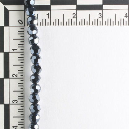 Chinese Crystal Rounds - 8" strand