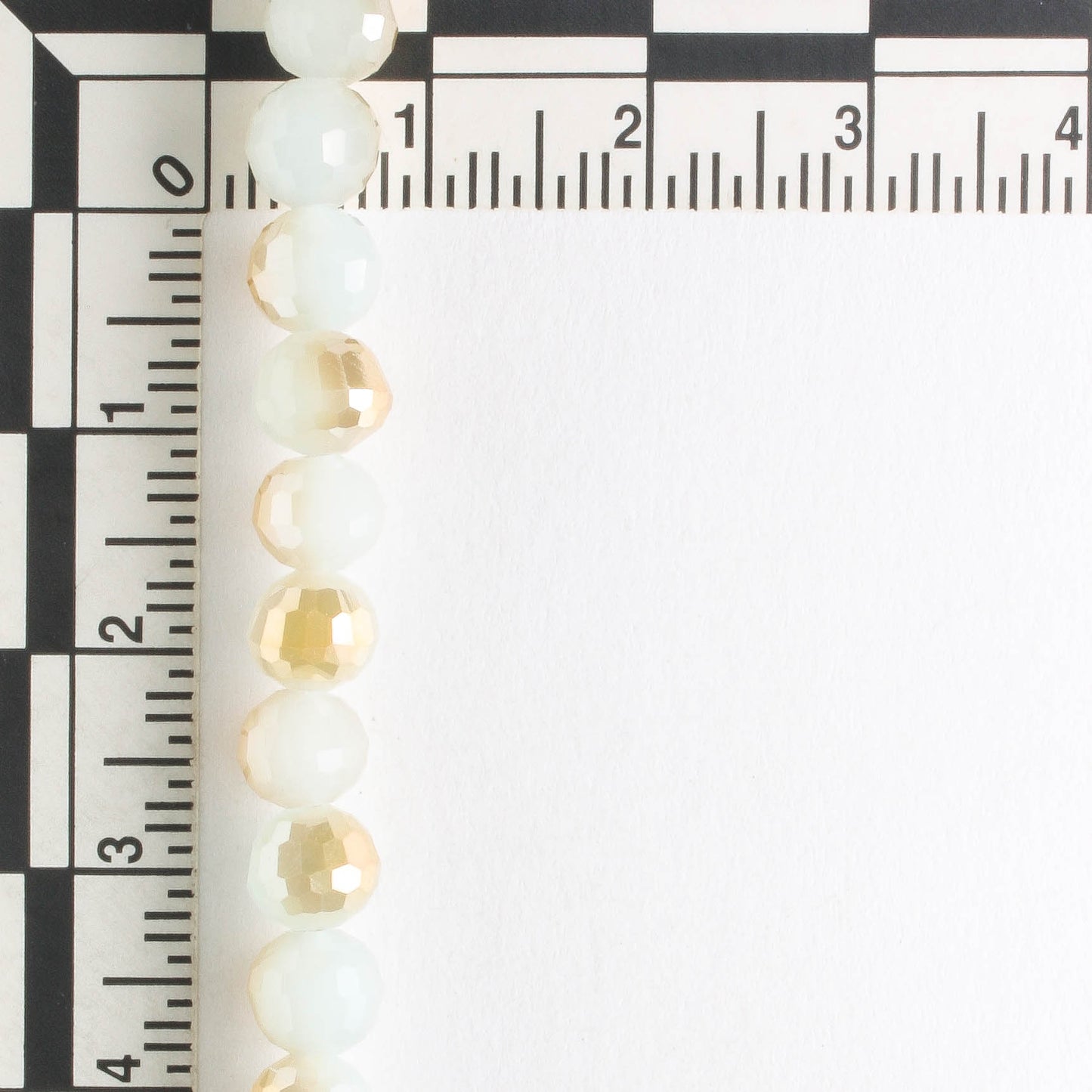 Chinese Crystal Rounds - 8" strand
