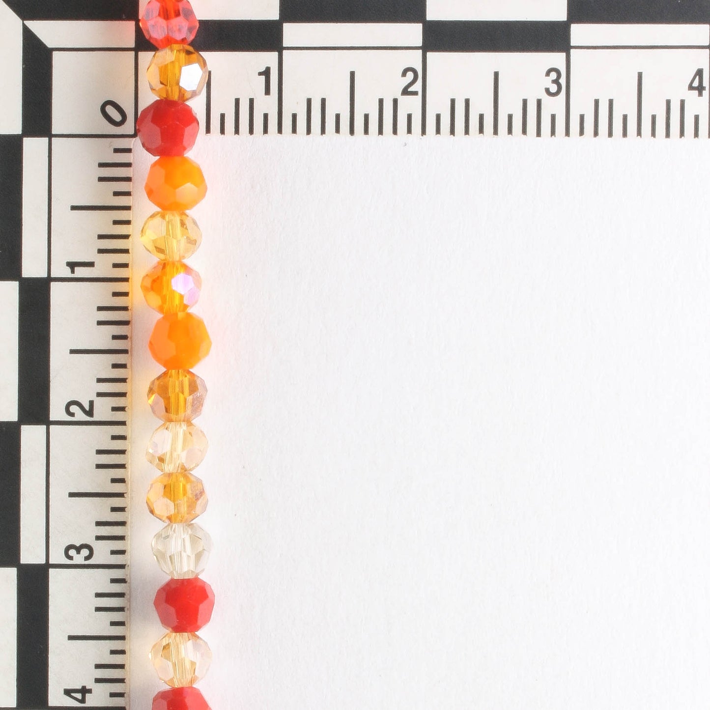 Chinese Crystal Rounds - 8" strand