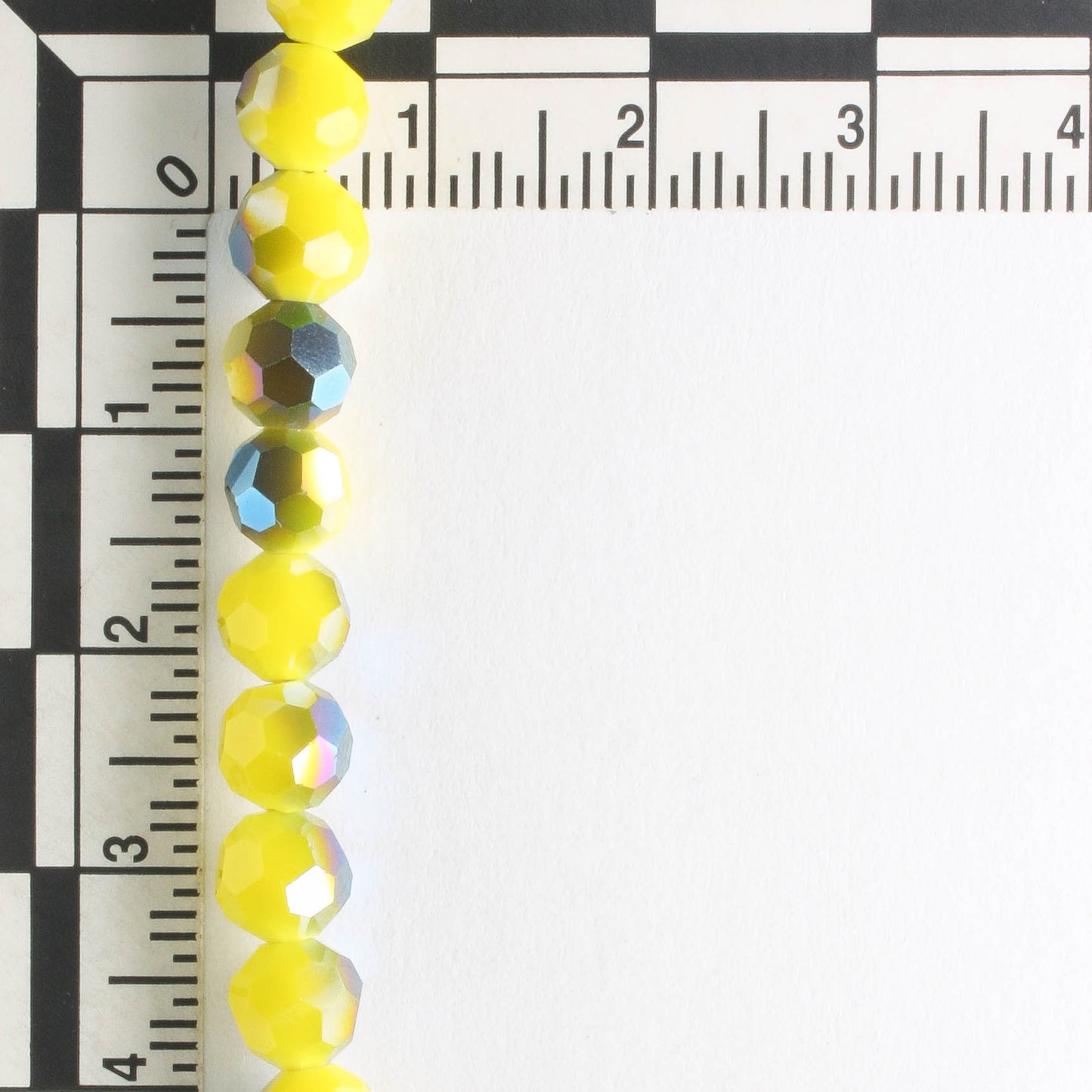 Chinese Crystal Rounds - 8" strand