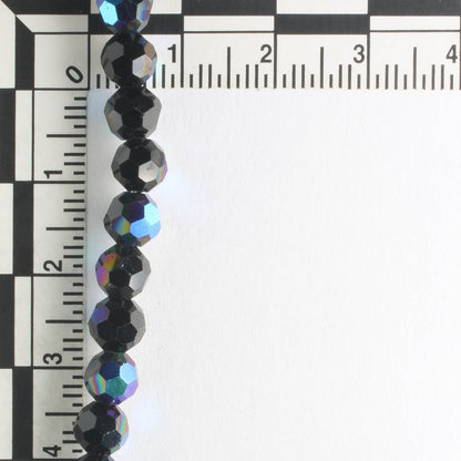 Chinese Crystal Rounds - 8" strand