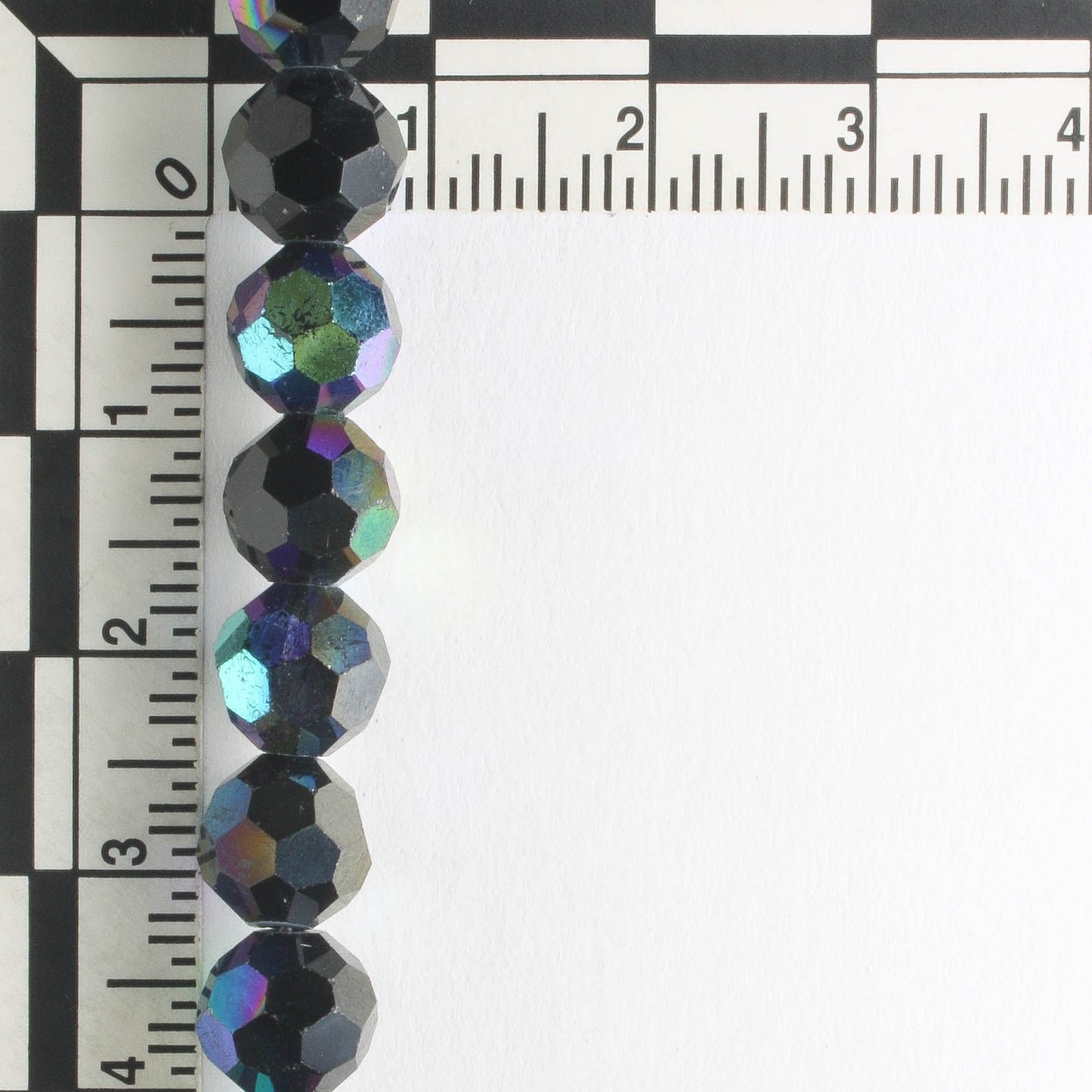 Chinese Crystal Rounds - 8" strand