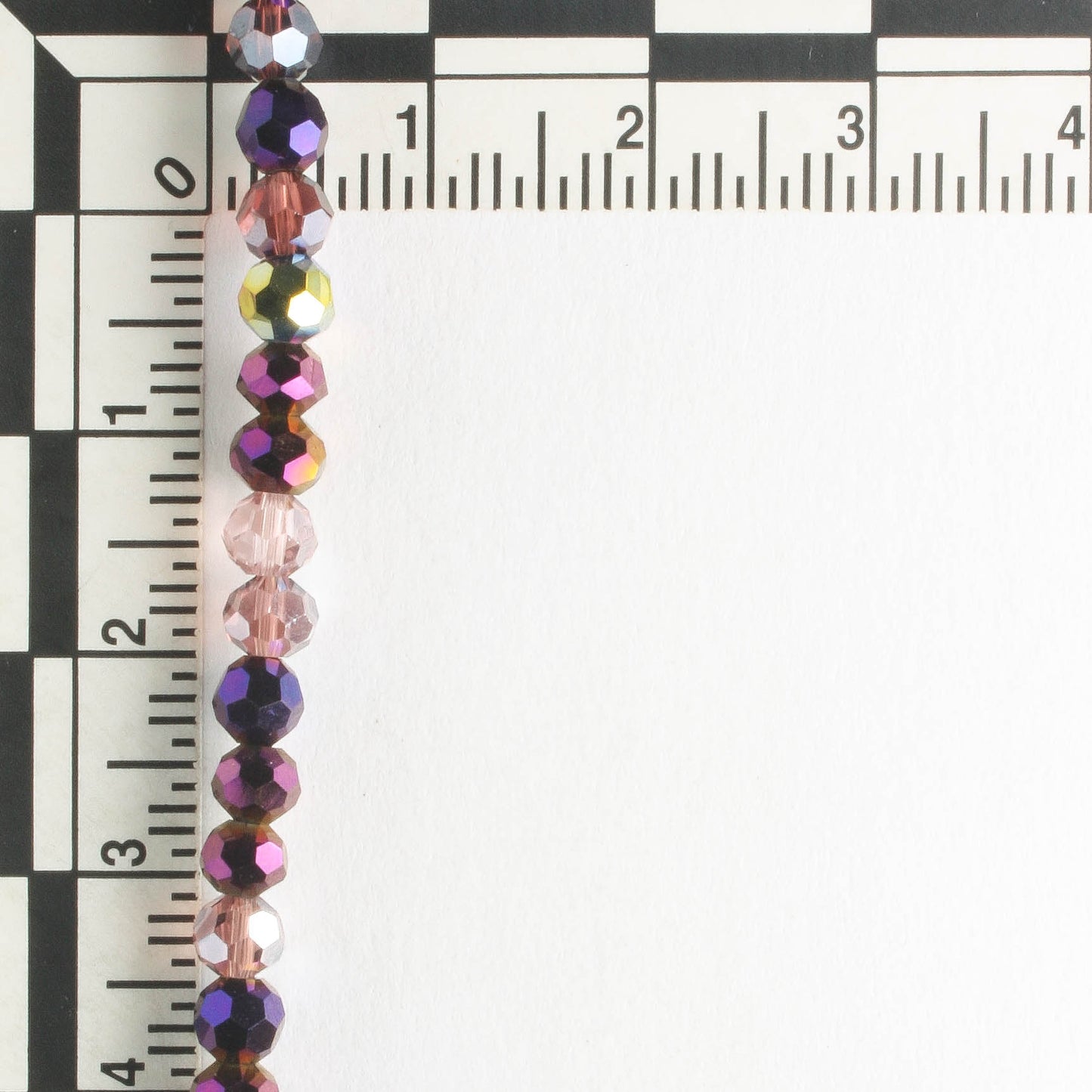 Chinese Crystal Rounds - 8" strand