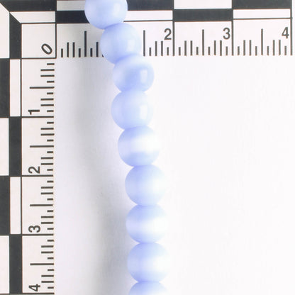6mm Cat's Eye Glass - 8" strand