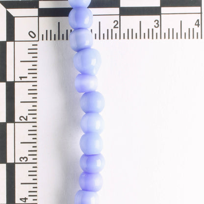 6mm Cat's Eye Glass - 8" strand