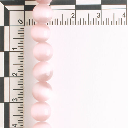 6mm Cat's Eye Glass - 8" strand