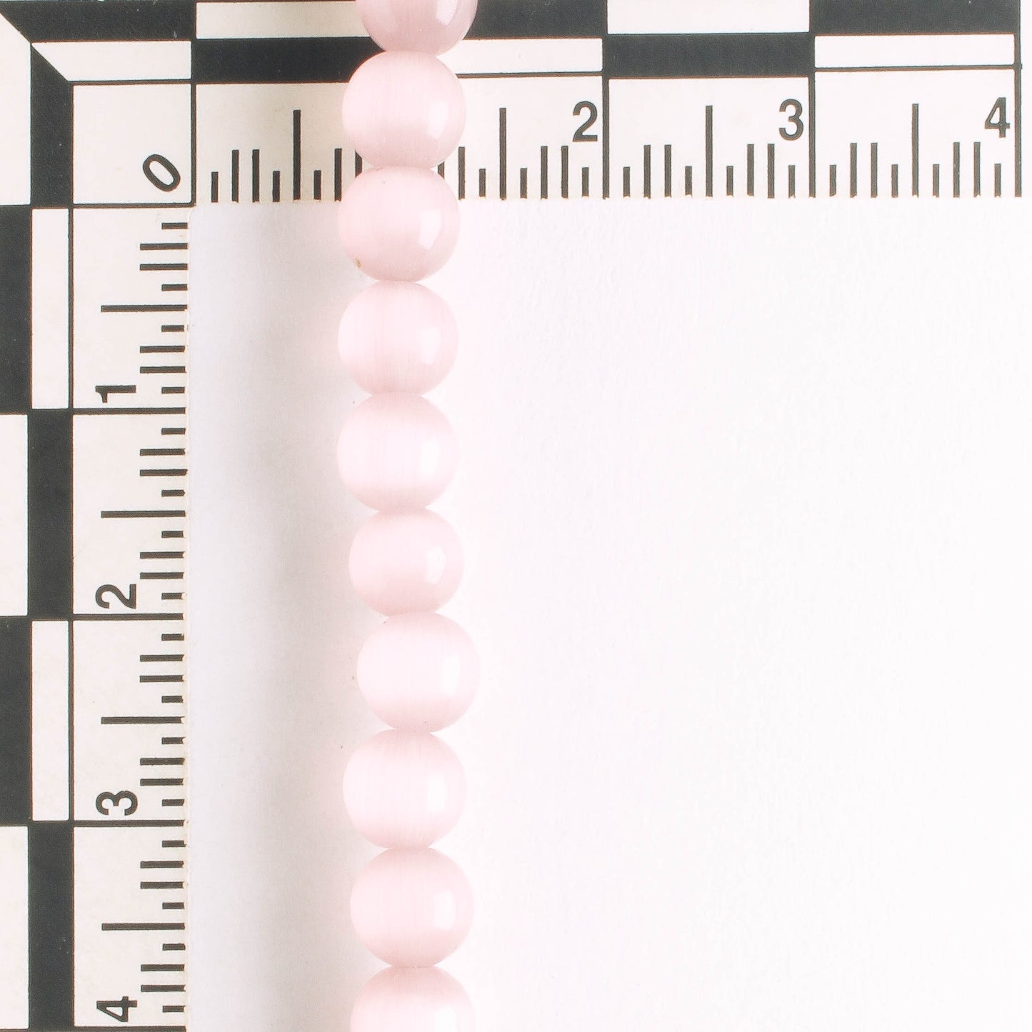 6mm Cat's Eye Glass - 8" strand