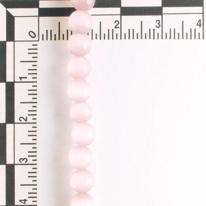 6mm Cat's Eye Glass - 8" strand