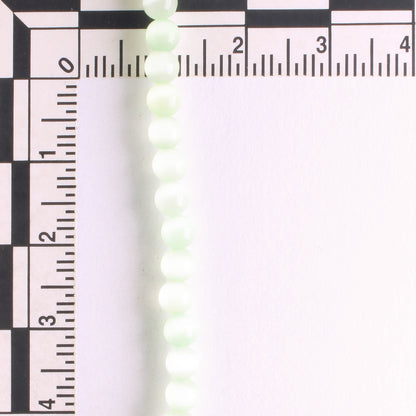 4mm Cat's Eye Glass - 8" strand